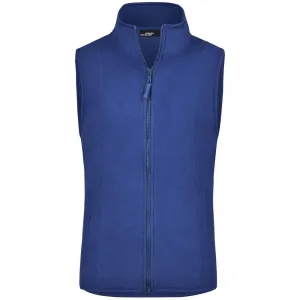 James & Nicholson Dámská fleecová vesta JN048 - Královská modrá | L #724394