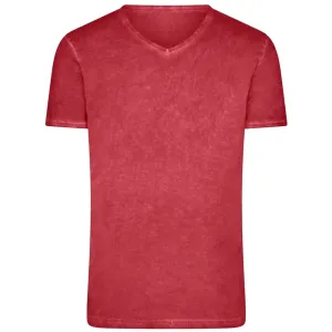 James & Nicholson Pánské tričko Gipsy JN976 - Červená | S #732367
