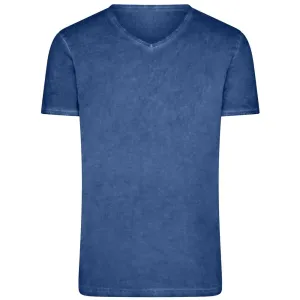 James & Nicholson Pánské tričko Gipsy JN976 - Džínová | L #732369