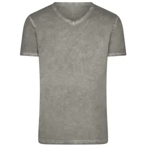 James & Nicholson Pánské tričko Gipsy JN976 - Šedá | L #732400