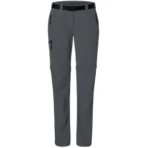 James & Nicholson Pánské outdoorové kalhoty s odepínacími nohavicemi JN1202 - Tmavě šedá | L #724086
