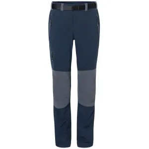 James & Nicholson Pánské trekingové kalhoty JN1206 - Tmavě modrá / tmavě šedá | XXL #724060