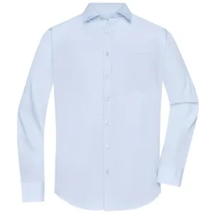 James & Nicholson Pánská košile s dlouhým rukávem JN678 - Světle modrá | M #732628