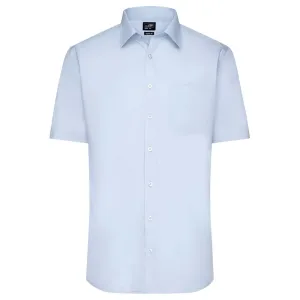James & Nicholson Pánská košile s krátkým rukávem JN680 - Světle modrá | XL #742394