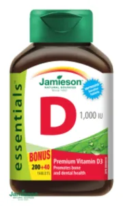 Jamieson Vitamín D 1000 IU 240 tablet #1158059
