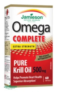 Jamieson Omega COMPLETE Pure Krill 500 mg 60 kapslí #1158041
