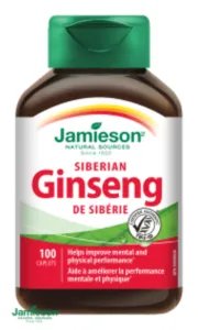 Jamieson Sibiřský ženšen 650 mg 100 tablet #1158048