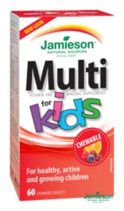 Jamieson Multi Kids multivitamín tablety na cucání pro děti 60 tablet