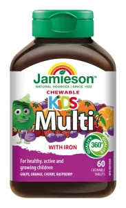 JAMIESON - Multi Kids multivitamin tablety na cucání pro děti 60 tbl