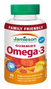 JAMIESON - Omega-3 Gummies želatinové pastilky 90 pas