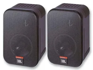 Jbl Control 1 Pro Black Speakers, 2-Way Pro, Bk Pair
