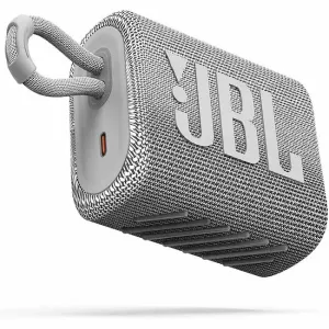 Bluetooth® reproduktor JBL Go 3 vodotěsný, prachotěsný, bílá