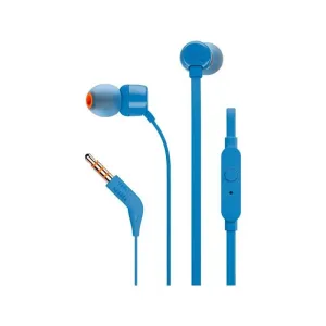 Sluchátka JBL T110 In-Ear Headset 3,5mm Blue