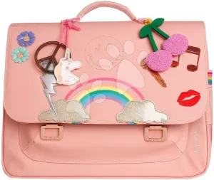 Školní aktovka It Bag Midi Lady Gadget Pink Jeune Premier ergonomická luxusní provedení 30*38 cm #4569836