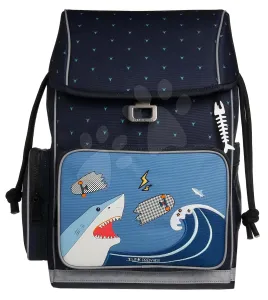 Školní batoh velký Ergomaxx Sharkie Jeune Premier ergonomický luxusní provedení 39*26 cm