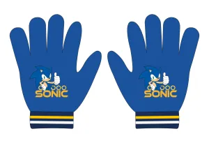 Ježek SONIC - licence Chlapecké rukavice - Ježek Sonic 5242080, modrá Barva: Modrá, Velikost: uni velikost