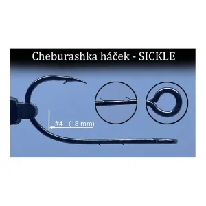 Jigovky Háček Cheburashka Sickle 10ks - 2/0