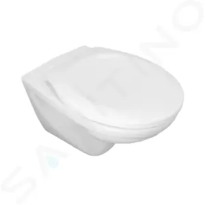 JIKA Dino Závěsné WC se sedátkem SoftClose, Rimless, Dual Flush, bílá H8603770000001 #4604185