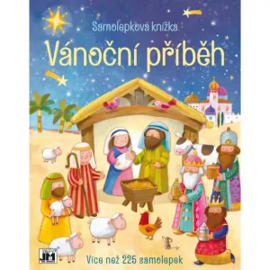 Samolepková knížka Vánoční příběh: Více než 225 samolepek