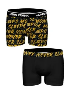 Pánské boxerky John Frank JF2BHYPE08-MONEY
