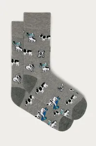 Pánské ponožky John Frank JFLSFUN71 Barva: šedá, Velikost: UNI