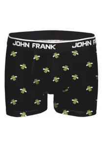 Pánské boxerky John Frank JFBD306 Barva: černá, Velikost: M