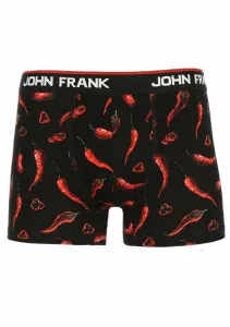 Pánské boxerky John Frank JFBD318 Barva: černá, Velikost: L