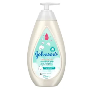 Johnson´s Koupelový a mycí gel 2v1 Cottontouch (2-in-1 Bath & Wash) 500 ml