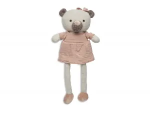 Medvídek Julie v růžových šatech  Jollein