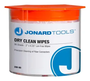 Jonard Tools Dw-90 Dry Wipes 90 Pcs