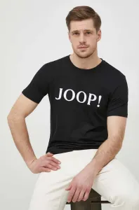 Bavlněné tričko Joop! černá barva, s potiskem #6029692