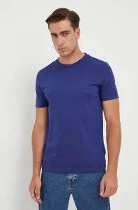 Bavlněné tričko Joop! tmavomodrá barva #5552956