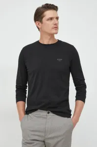 Bavlněné tričko s dlouhým rukávem Joop! černá barva #4821651
