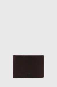Kožená peněženka Joop! hnědá barva #5411200