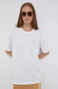 Bavlněné tričko Joop! bílá barva