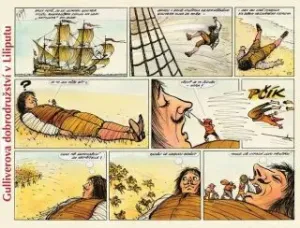 Gulliverova dobrodružství v Liliputu - Jonathan Swift