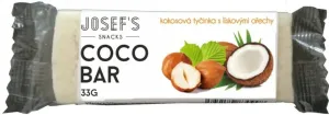Josef's snacks Kokosová tyčinka s lískovým ořechem 33 g #1158124
