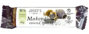 Josef's snacks Ovocná maková tyčinka 45 g #1158133