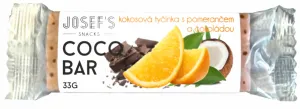 Josef's snacks Tyčinka kokosová s pomerančem a čokoládou 33 g #1158139