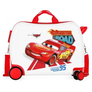 JOUMMA BAGS - Dětský cestovní kufr na kolečkách / odrážedlo DISNEY CARS, 34L, 4649863