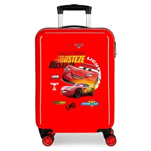 JOUMMA BAGS - Luxusní ABS cestovní kufr DISNEY CARS Rusteeze Red, 55x38x20cm, 34L, 2391721