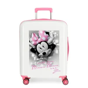 JOUMMA BAGS - Luxusní dětský ABS cestovní kufr MINNIE MOUSE With Love, 55x40x20cm, 38L, 3668763