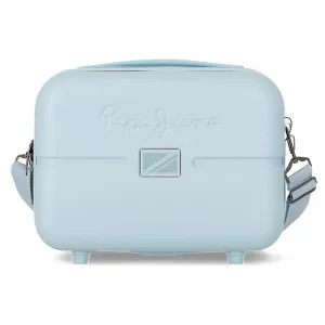 JOUMMA BAGS - ABS Cestovní kosmetický kufřík PEPE JEANS ACCENT Azul, 21x29x15cm, 9L, 7693934 #4929846