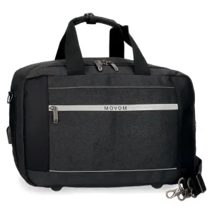 JOUMMA BAGS - Cestovní taška MOVOM Trimmed Black, 40x20x25cm, 5173822