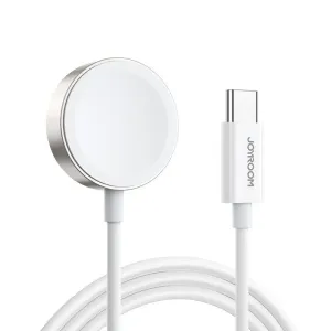 NABÍJECÍ KABEL JOYROOM S-IW004 MAGNETIC CHARGING TYPE-C CABLE 120CM APPLE WATCH WHITE