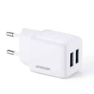 Joyroom Fast Charge síťová nabíječka 2x USB 12W 2.4A, bíla (L-2A121)