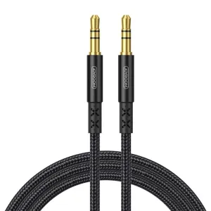 AUX audio kabel pro autorádia 1m Joyroom SY-10A1 (černý)