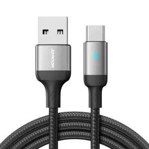 Kabel k USB-A / Typ C / 3A / 1,2 m Joyroom S-UC027A10 (černý)