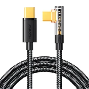 Kabel k USB-C Angle 100W 1,2 m Joyroom S-CC100A6 (černý)
