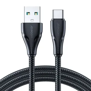 Kabel pro USB-A / Surpass / Type C / 3A / 2m Joyroom S-UC027A11 (černý)